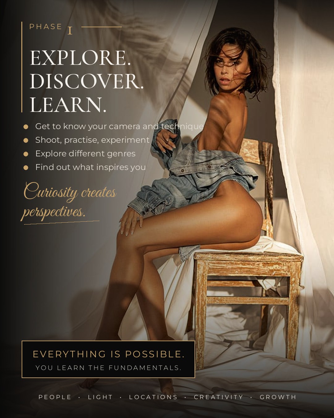 Phase 1 – Explore, discover, learn: ShootingDAYS photography workshop in Mallorca